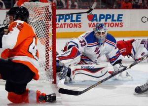 The Rangers turn to Cam Talbot tomorrow against the Flyers. newsday.com 