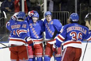 Pouliot's Revenge: Benoit Pouliot scored the series clincher highlighting the Rangers 2-1 Game 7 win over the Flyers to advance to a second round match up against the Penguins. Associated Press
