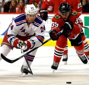 Oscar's Big Night: Rangers rookie Oscar Lindberg scored his first NHL goal highlighting a Blueshirts 3-2 win over the defending Cup champion Blackhawks.  AP Photo by Nam Y. Huh/Getty Images