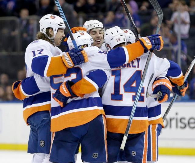 Islanders Rangers Hockey